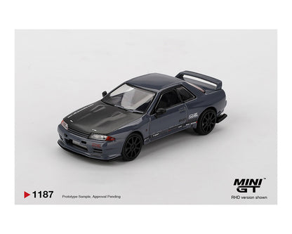(COMING SOON) MINI GT 1/64 Nissan Skyline GT-R Top Secret VR32 – Stealth Grey