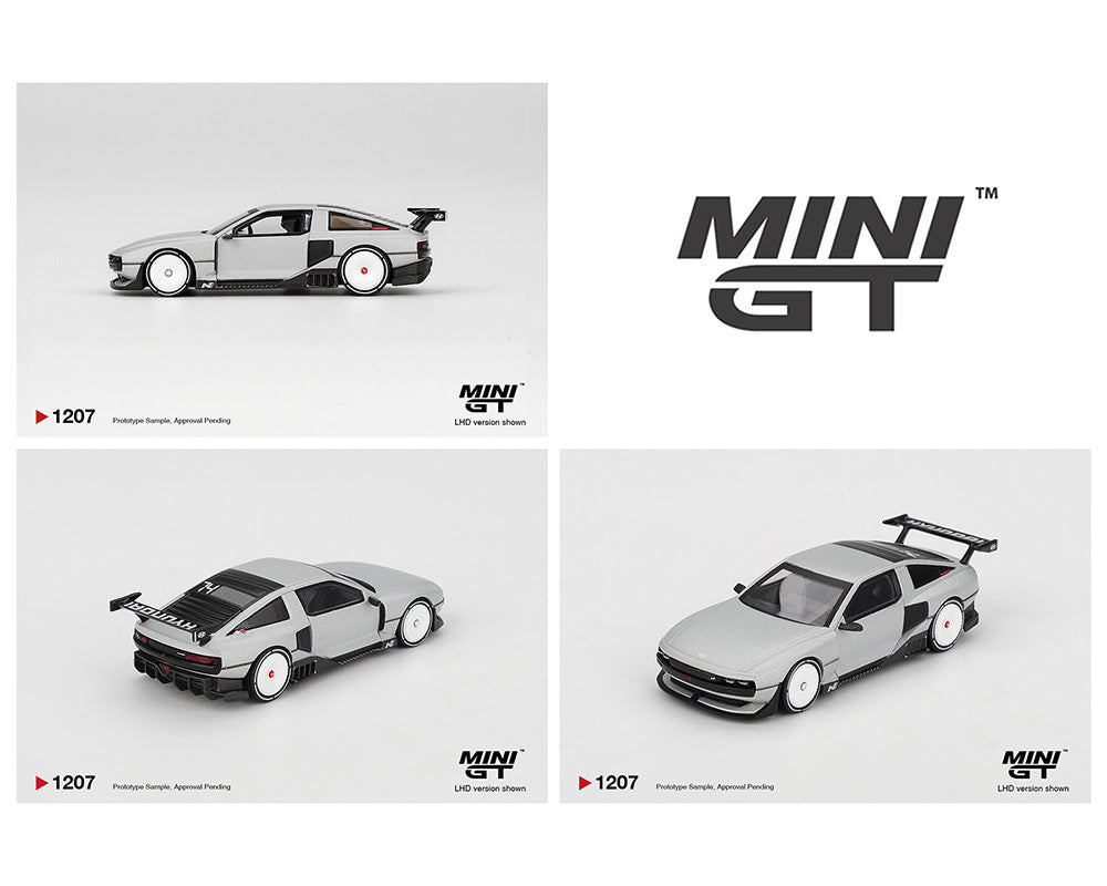 (COMING SOON) MINI GT 1/64 Hyundai Concept N Vision 74 (VP2) – Silver – Korea Exclusive