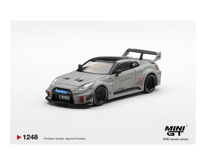 (COMING SOON) MINI GT 1/64 NISSAN LB-Silhouette WORKS GT 35GT-RR Ver.1 – Matt Grey – Limited Edition