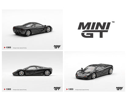 (COMING SOON) MINI GT 1/64 McLaren F1 – Blue Black Metallic – Limited Edition