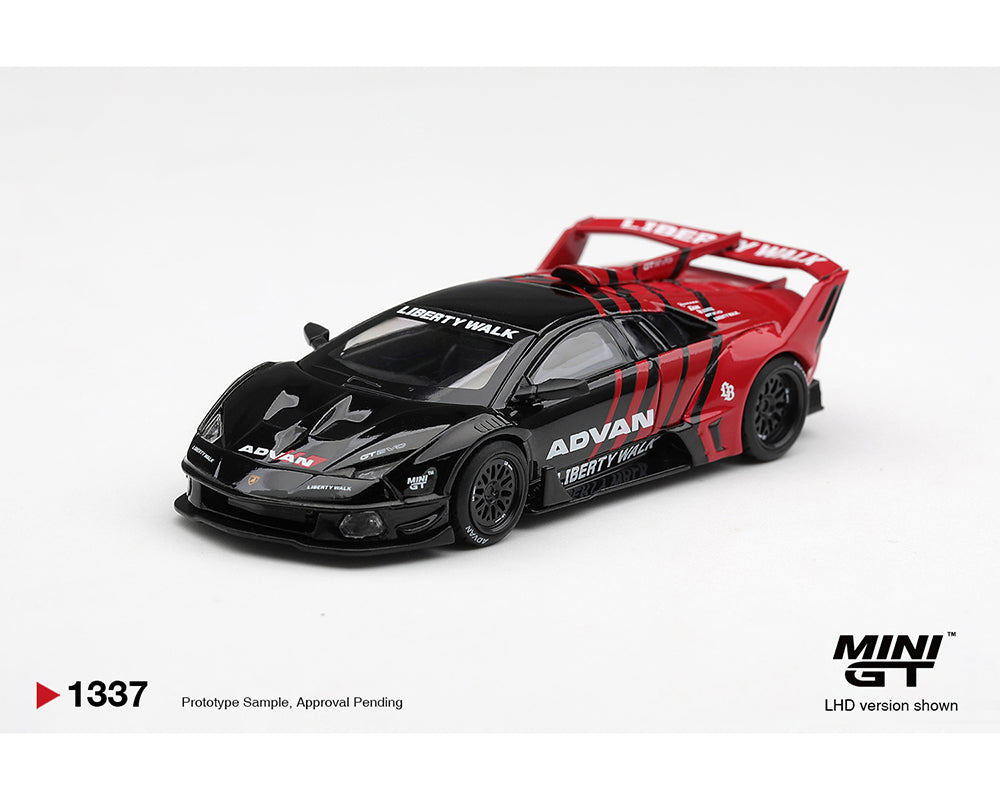 (COMING SOON) MINI GT 1/64 Lamborghini LB-Silhouette WORKS MURCIELAGO GT Evo Advan – Limited Edition