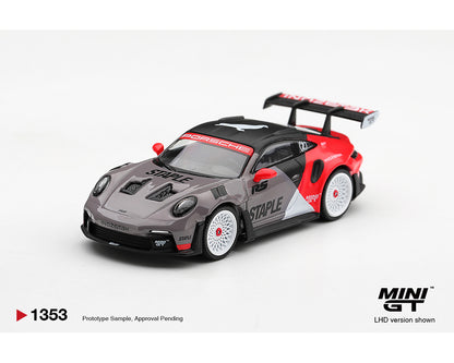 (COMING SOON) MINI GT 1/64 Porsche 911 GT3 RS STAPLE x INOZETEK – Limited Edition