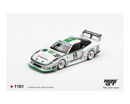 (COMING SOON) MINI GT 1/64 Nissan LB-Silhouette 180SX – White