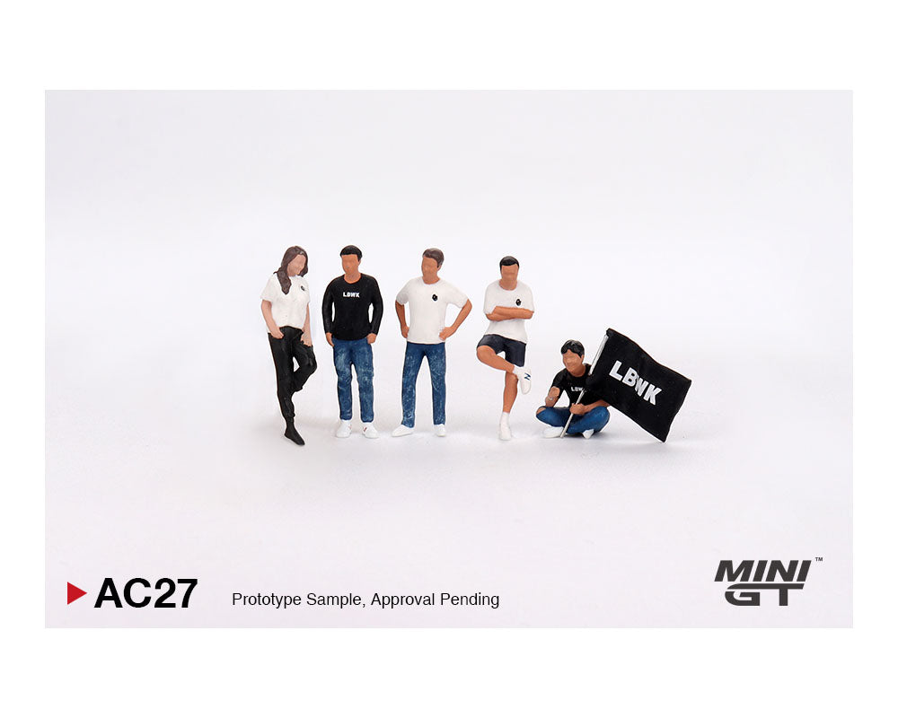 MINI GT 1/64 Mini GT 1:64 Figurine Team Liberty Walk
