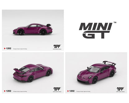 (COMING SOON) MINI GT 1/64 Porsche 911 (992.1) Rubystone Red Set of 4 – Special Edition