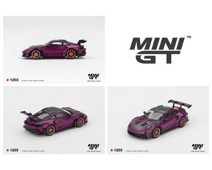 (COMING SOON) MINI GT 1/64 Porsche 911 (992.1) Rubystone Red Set of 4 – Special Edition