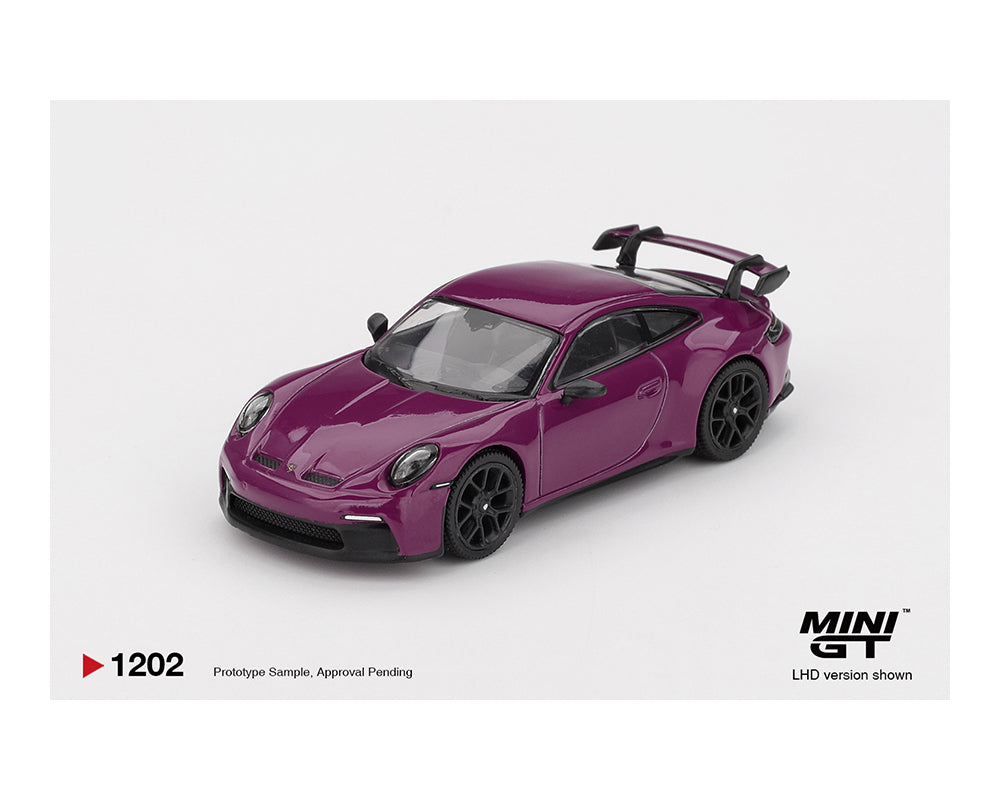 (COMING SOON) MINI GT 1/64 Porsche 911 (992.1) Rubystone Red Set of 4 – Special Edition