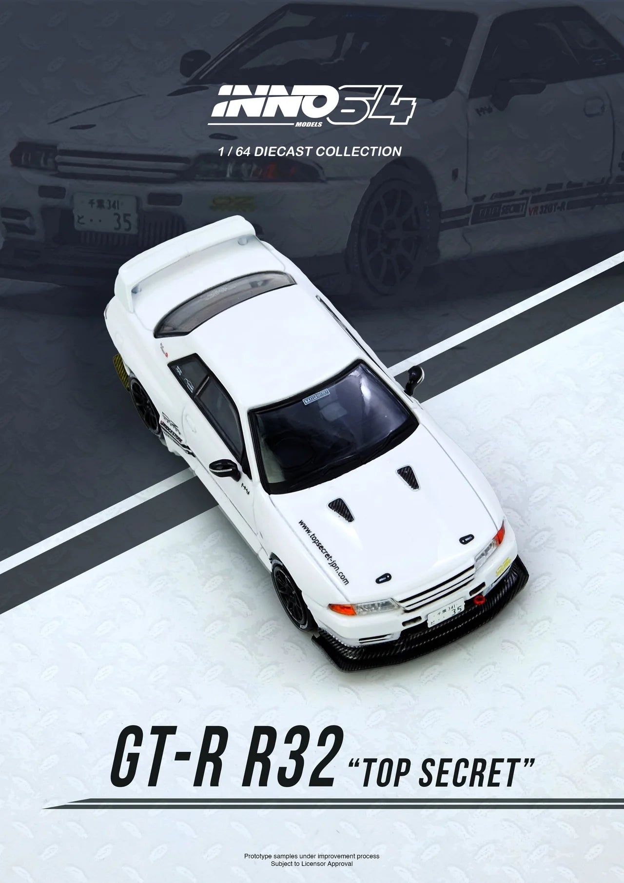 INNO64 1/64 TOP SECRET (VR32) GT-R