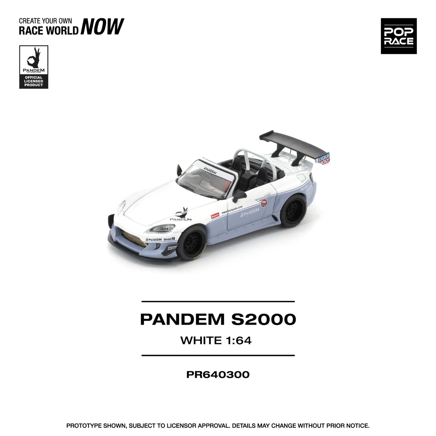 POP RACE 1/64 Pandem S2000 PR64-300