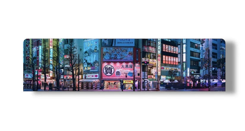 TURBO PADS 1/64 Akihabara Background 70 x 17,5cm