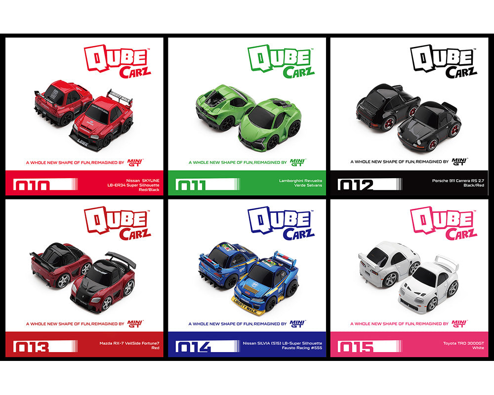 (COMING SOON) MINI GT 1/64 Qube Carz Series 3 Assortment