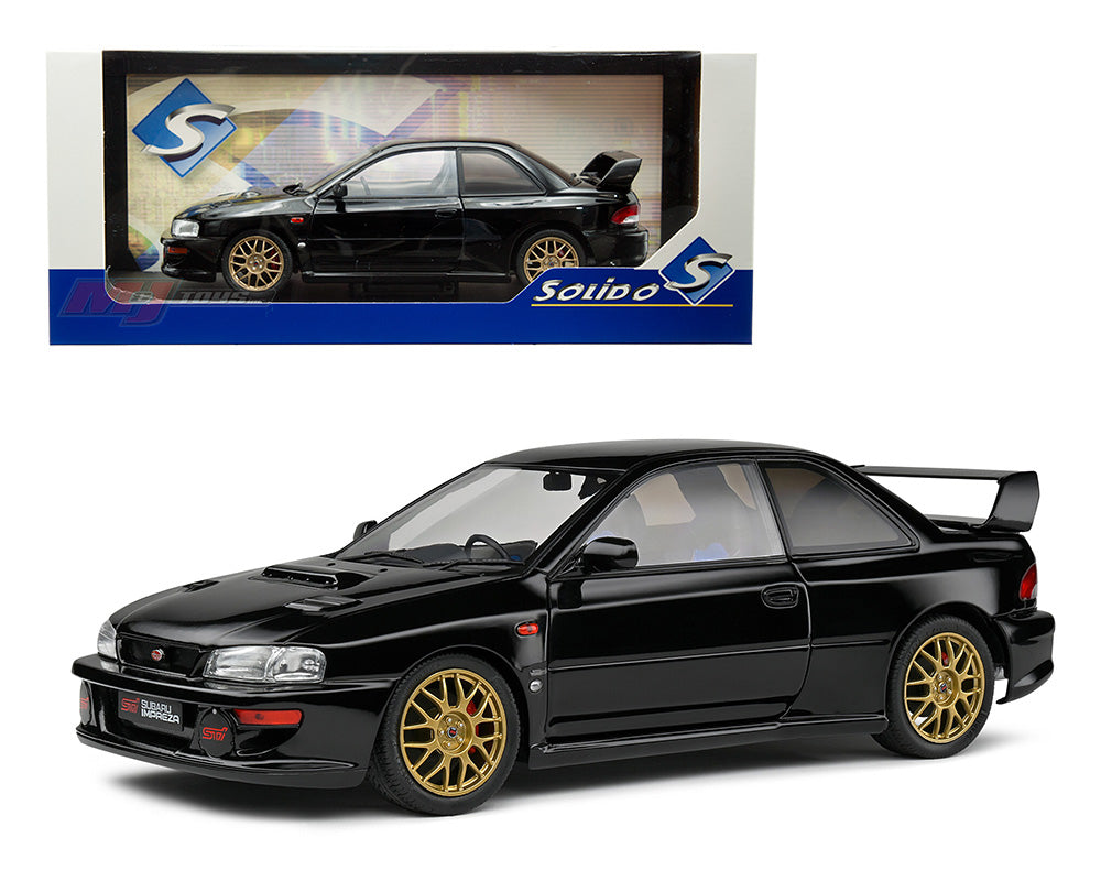 SOLIDO 1/18 1998 Subaru Impreza 22B – Black