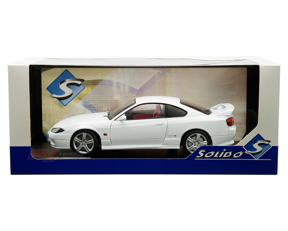 Solido 1:18 1999 Nissan Silvia S15 Spec R Aero – Aspen White