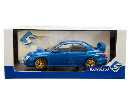 Solido 1:18 2003 Subaru Impreza WRX STI – Sonic Blue