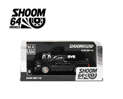 SHOOM64  1/64 DODGE 2003 RAM SR-10 TRUCK BLACK