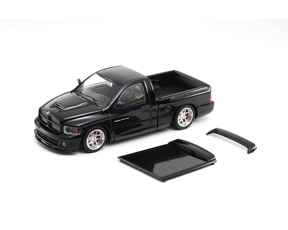 SHOOM64  1/64 DODGE 2003 RAM SR-10 TRUCK BLACK