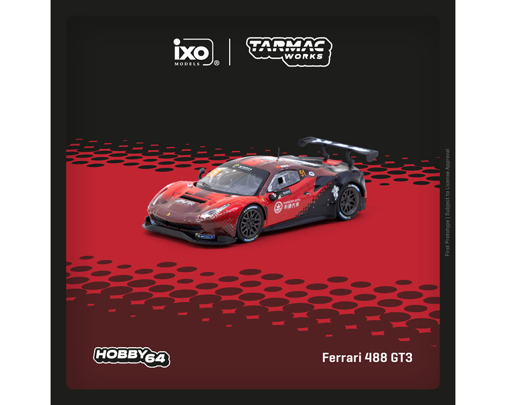 (COMING SOON) Tarmac Works 1:64 Ferrari 488 GT3 