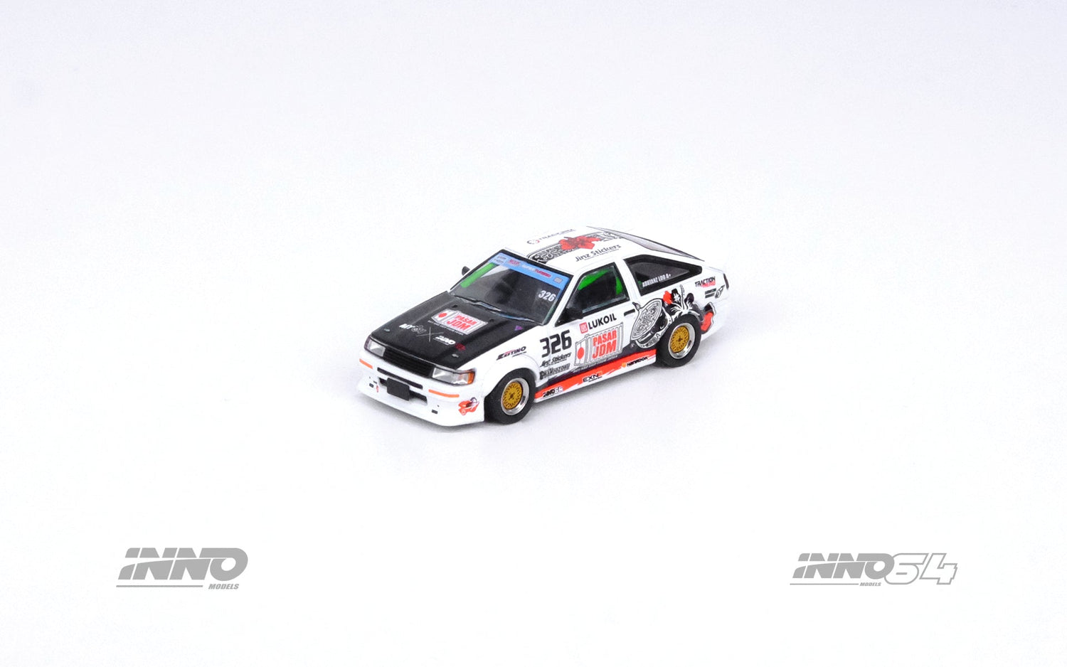 INNO64 1/64 TOYOTA COROLLA LEVIN AE86 &quot;TRACKERS RACING&quot;