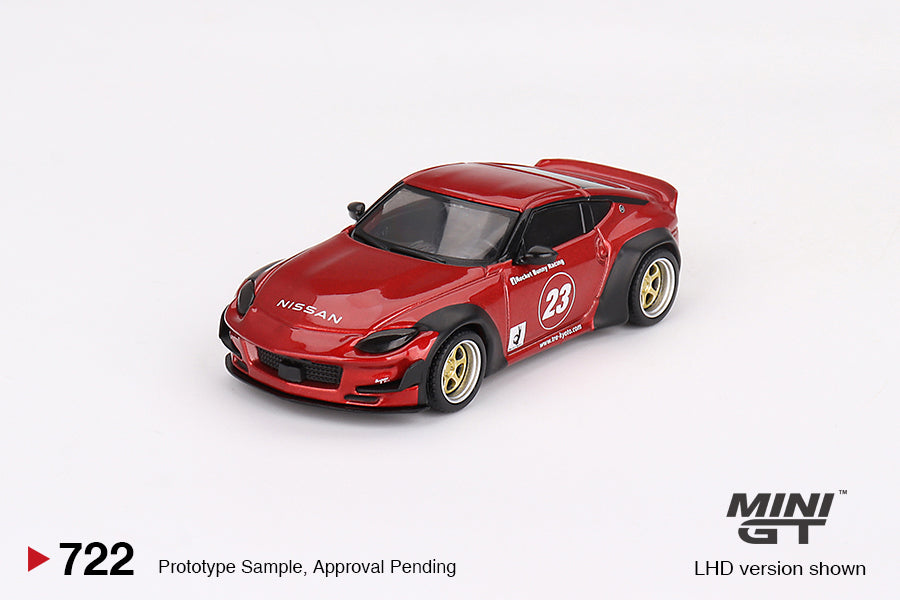 (PRE ORDER) MINI GT 1/64 Nissan Z Pandem – Passion Red