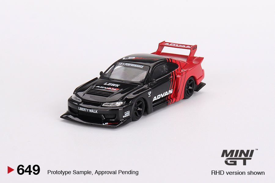 Mini GT 1:64 Nissan LB-Super Silhouette S15 SILVIA ADVAN – Mijo Exclusives