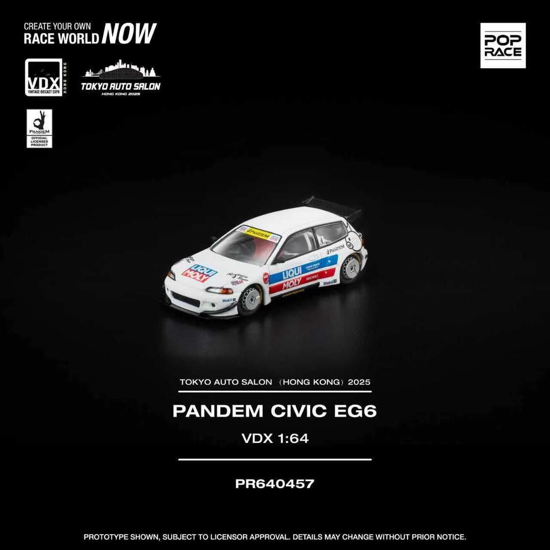 POP RACE 1/64 PANDEM CIVIC EG6 