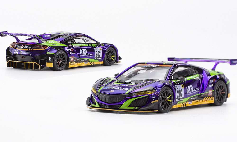 POP RACE 1/64 EVA RT TEST TYPE-01 NSX GT3 LIMITED PRODUCTION (SEALED)