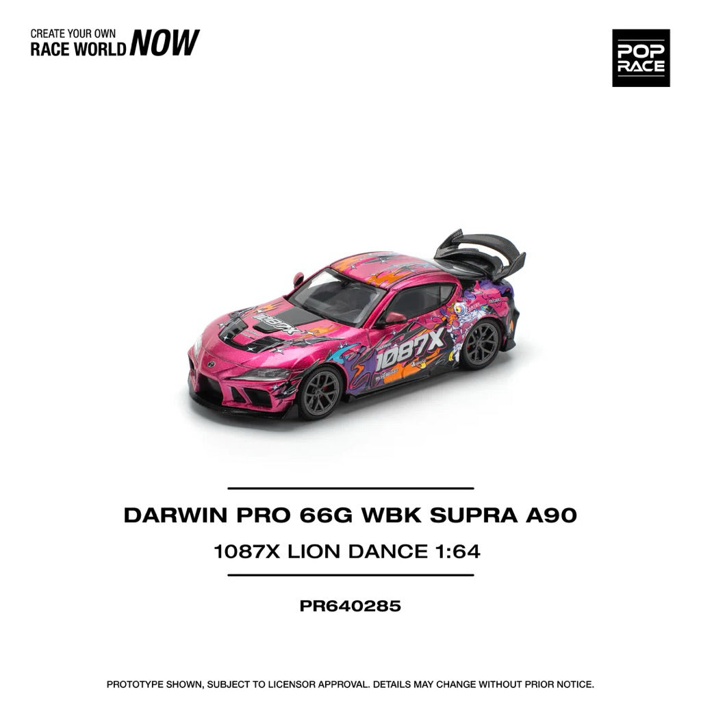 POP RACE 1/64 DARWINPRO 66G WBK SUPRA PR64-285