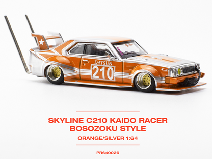 POP RACE 1/64 Skyline C210 Kaido Racer Bosozoku Style