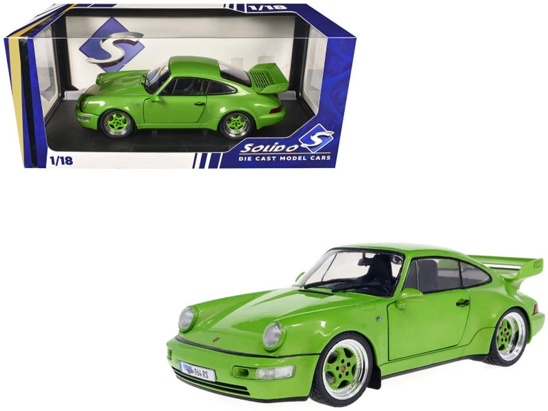 Solido 1:18 1990 Porsche 911(964) Carrera RS – Green