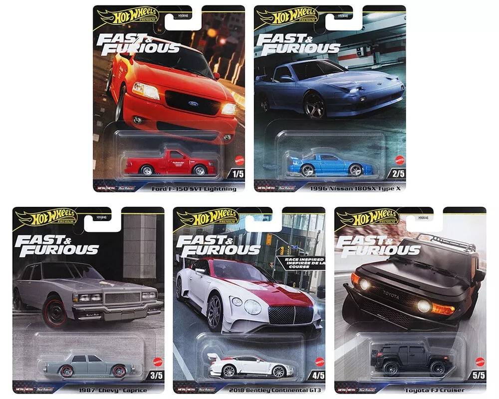 Hot Wheels 1:64 FAST AND FURIOUS  2024 H SET