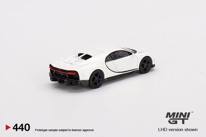 MINI GT 1/64 Bugatti Chiron Super Sport White