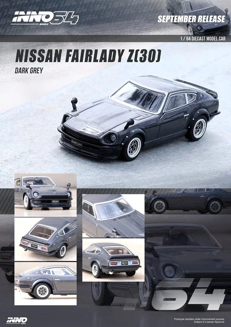 INNO64 1/64 Nissan FAIRLADY Z (S30) Dark Grey