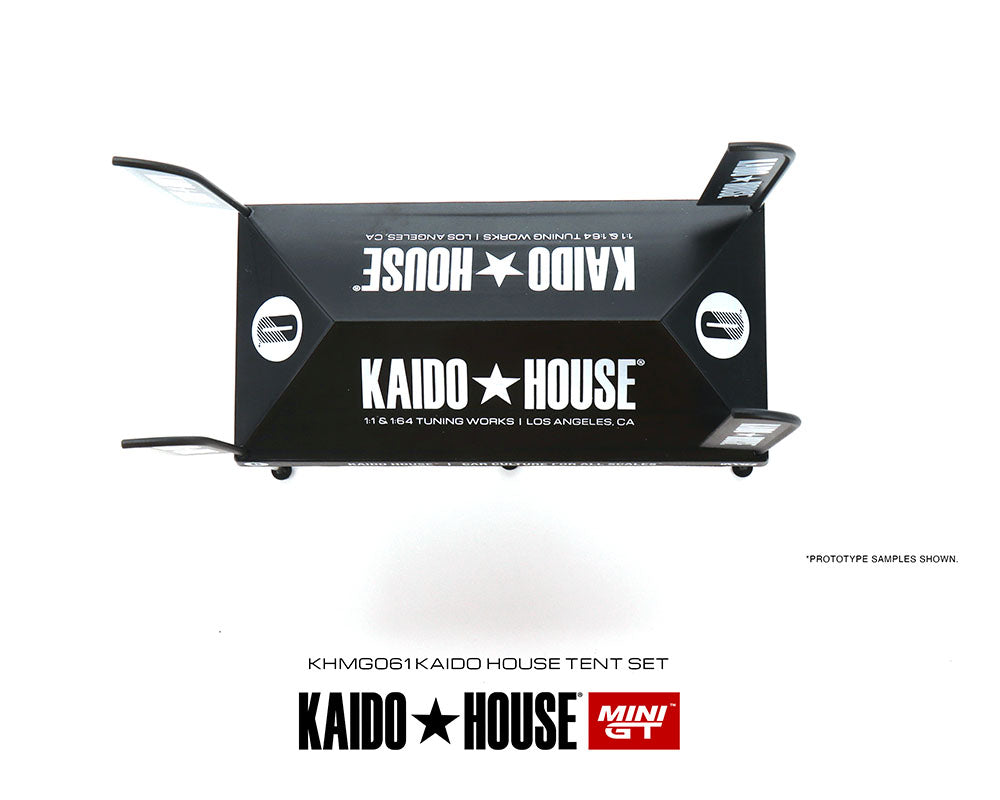 KAIDO HOUSE 1/64 Tent V1- Black – Limited Edition