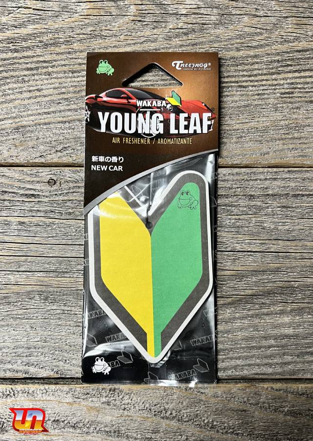 TREE FROG WAKABA YOUNG LEAF NEW CAR AIR FRESHENER