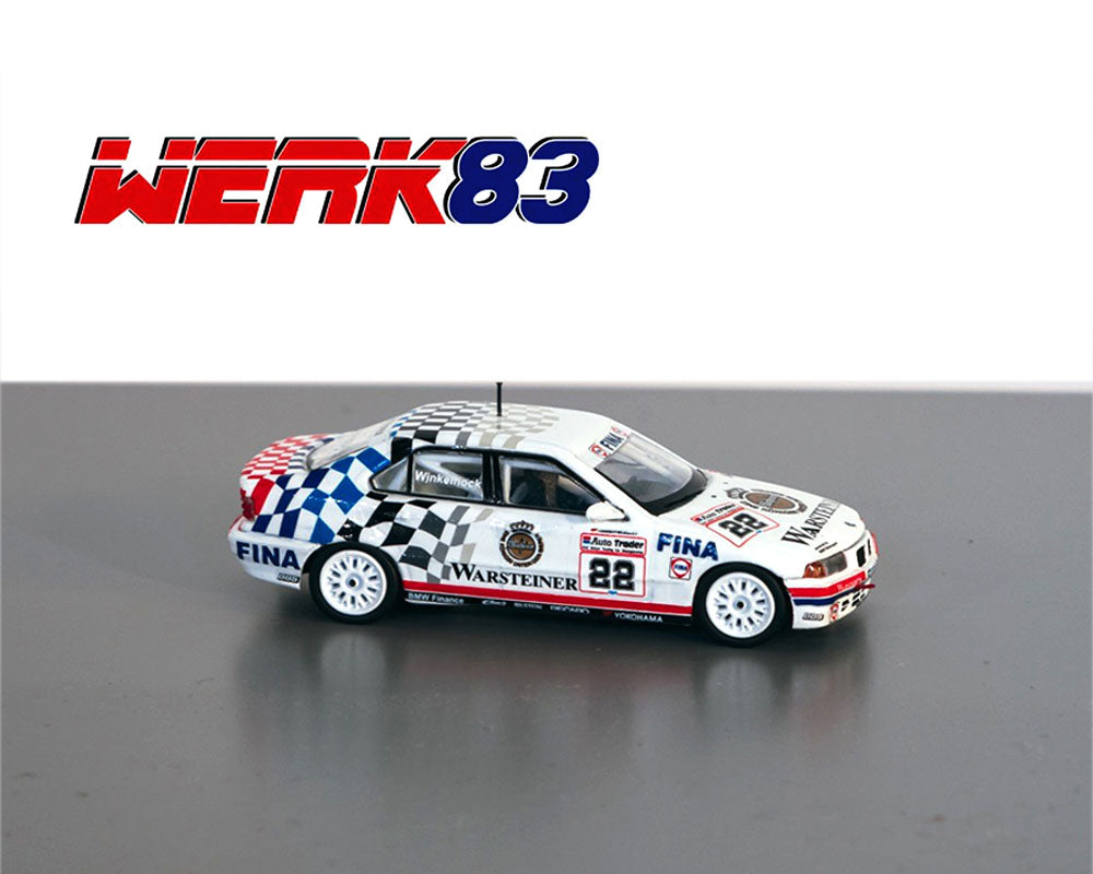 WERK83 1/64 BMW 318I BTCC 1993 CHAMPION JOACHIM WINKELHOCK